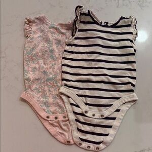 Striped and Floral Kids One Pieces